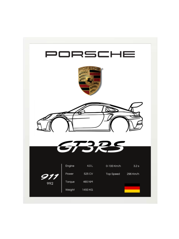 Cuadro Porsche GT3 RS - Imagen 3