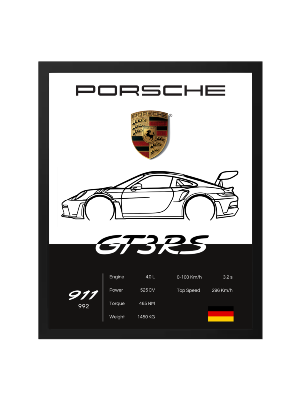Cuadro Porsche GT3 RS - Imagen 2