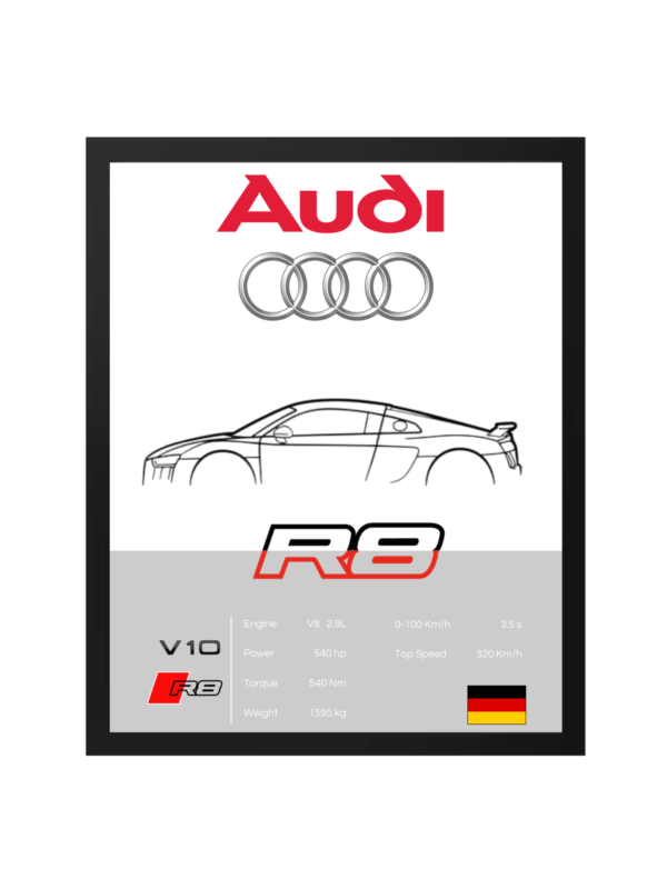 Cuadro Audi R8 - Imagen 2
